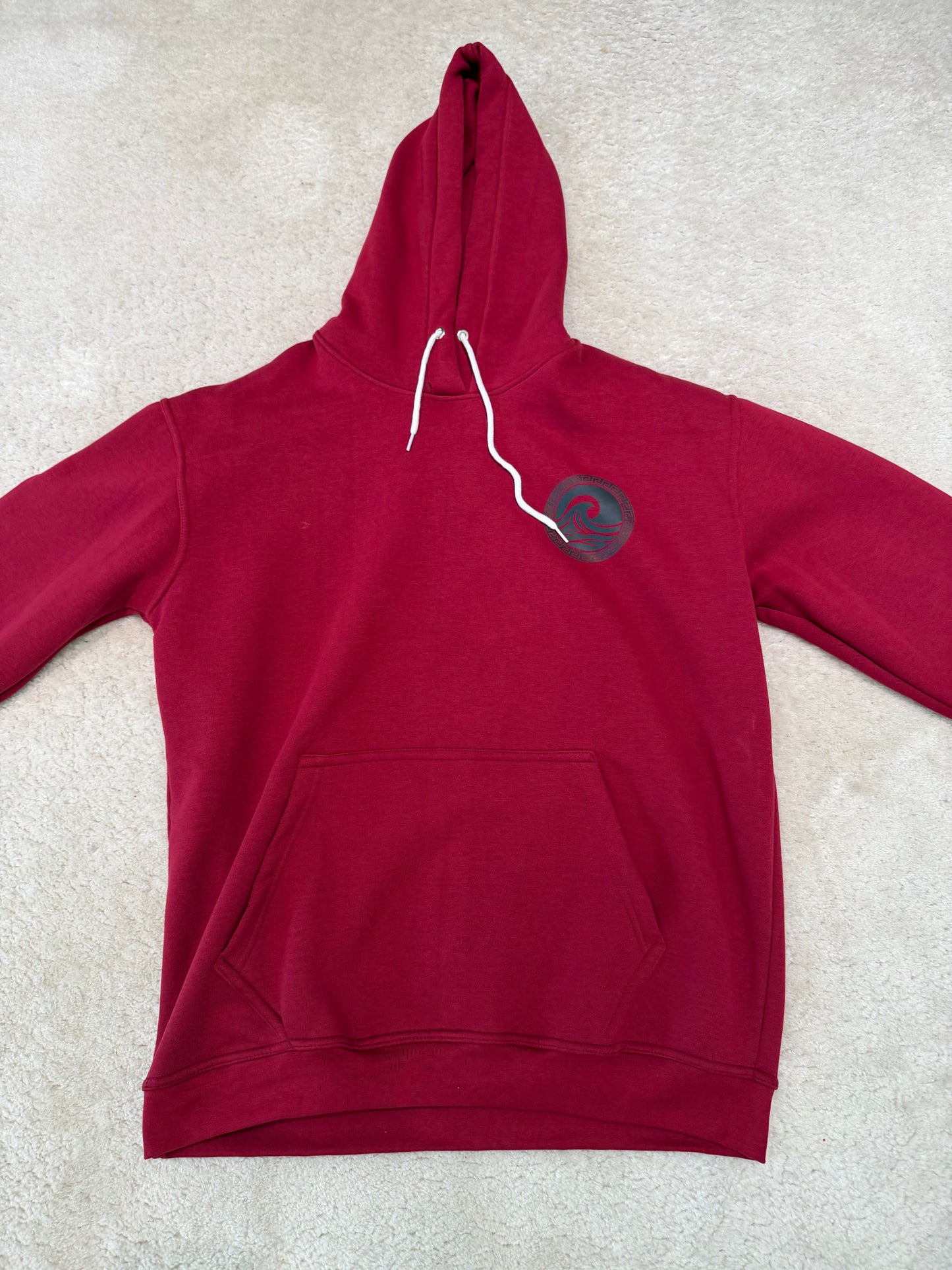 Maroon hoodie mens